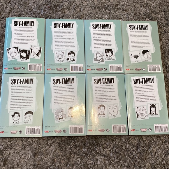 Spy Family Anime Manga Volumes 1-8 - Picture 3 of 3